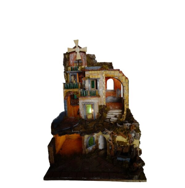 Presepe stile Settecento napoletano cm 51