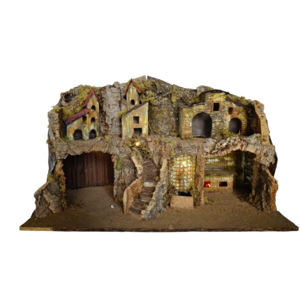 Presepe Napoletano cm 70x38x45