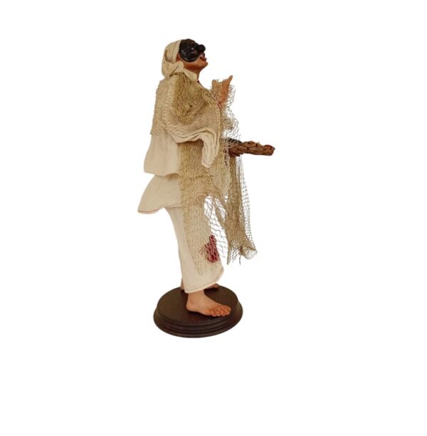 Pulcinella pescatore 40 cm  9056/24 - immagine 2